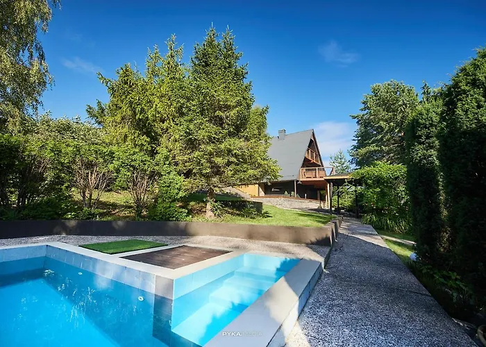 Baza Beskid, - Goraca Bania, Basen, Ogrod, Gory