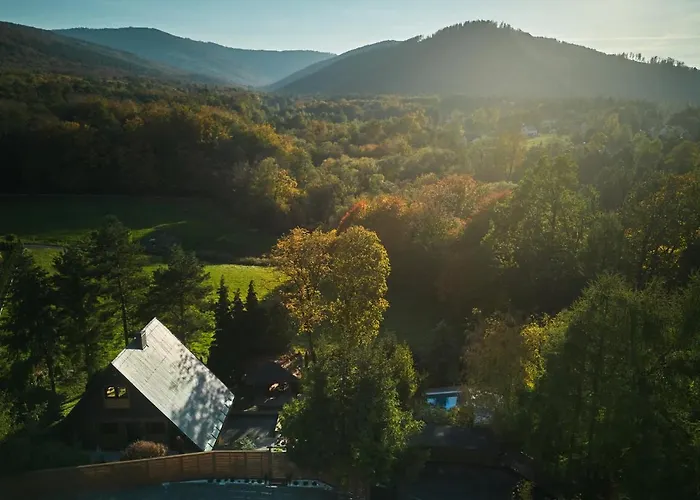 Baza Beskid, - Goraca Bania, Basen, Ogrod, Gory